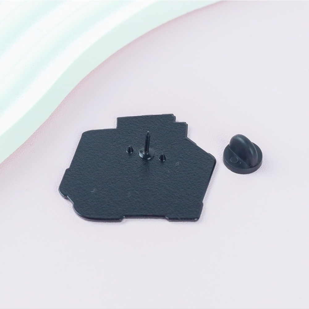 Pink Toaster Enamel Pin - Picture 2 of 2